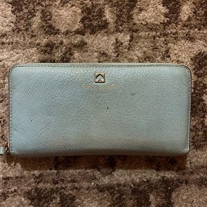 Kate Spade - baby blue wallet